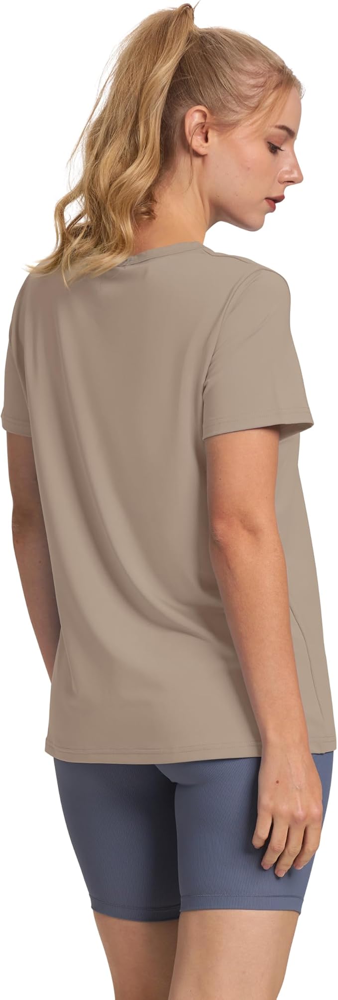 OFEEFAN Workout Tops for Women UPF 50+ Breathable Quick Dry Loose Fit T Shirt Outdoor Yoga Running Hiking Gym Tee Top