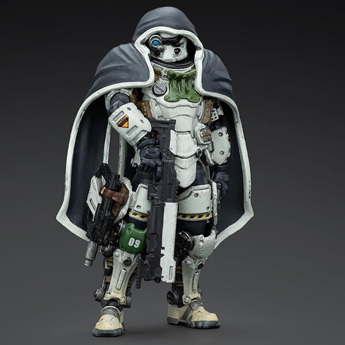 JOYTOY 1/18 Action Figure Battle for The Stars Sorrow Expeditionary Forces 09th Legion Assault Company-Sniper Collection Model Birthday Gifts
