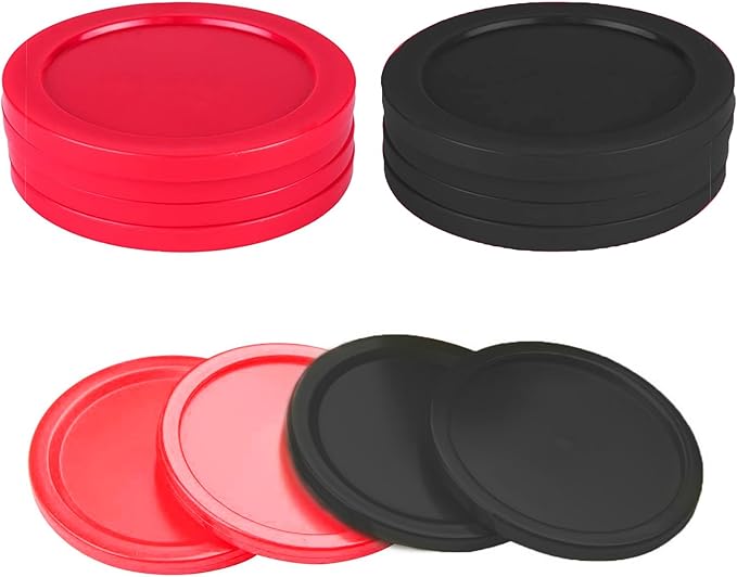3.25 or 2.5 Inch Air Hockey Pucks - Professional, Durable Pucks for Large Tables - Compatible with Standard Pushers and Goals - Best Air Hockey Accessories for Fun and Entertainment by INSCOOL