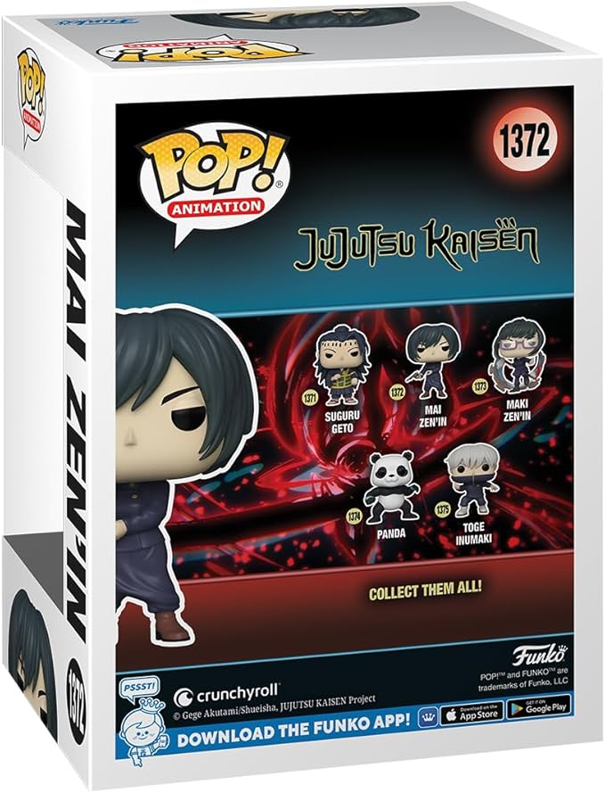 Funko POP! Animation: Jujutsu Kaisen - Mai Zenin - Collectable Vinyl Figure - Gift Idea - Official Merchandise - for Kids & Adults - Anime Fans - Model Figure for Collectors and Display