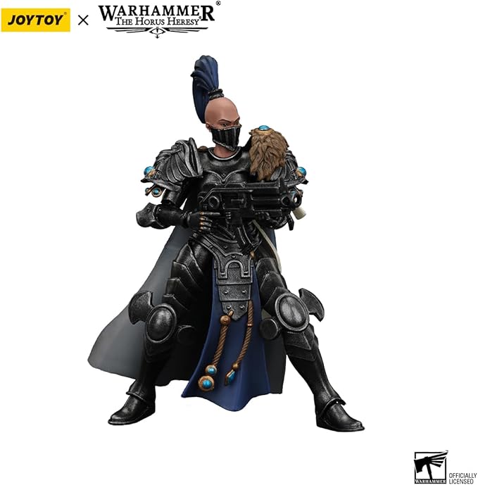 JOYTOY Warhammer Horus Heresy Sisters of Silence Argent Lynx Vigilator Cadre Vigilator 1, 1:18 Scale 4.17in Action Figure Mecha Joy Toy Collection Model