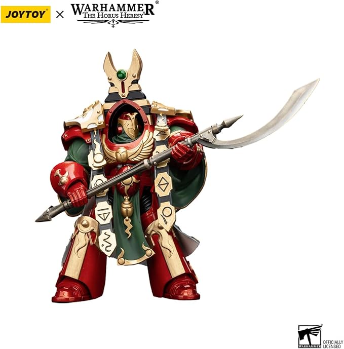 JOYTOY Warhammer 30K Thousand sons 5.6 inch Legion Praetor in Cataphractii Terminator Armour 1:18 Scale Action Figure Mecha Joy Toy Collection Model