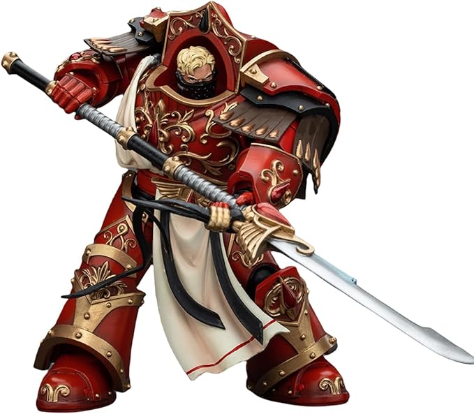 JOYTOY Warhammer The Horus Heresy 1/18 Action Figure Blood Angels Crimson Paladins Squad Crimson Exemplar Collection Model