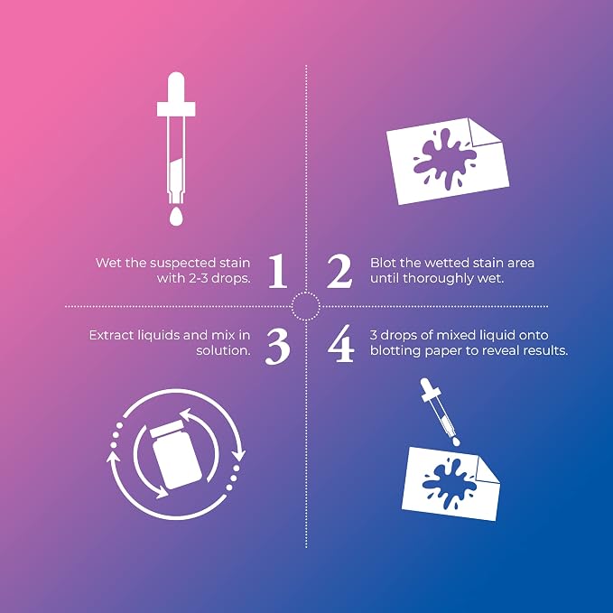 Check Mate Infidelity Test Kit - 10 Tests - Check your spouse, boyfriend, girlfriend, partner.
