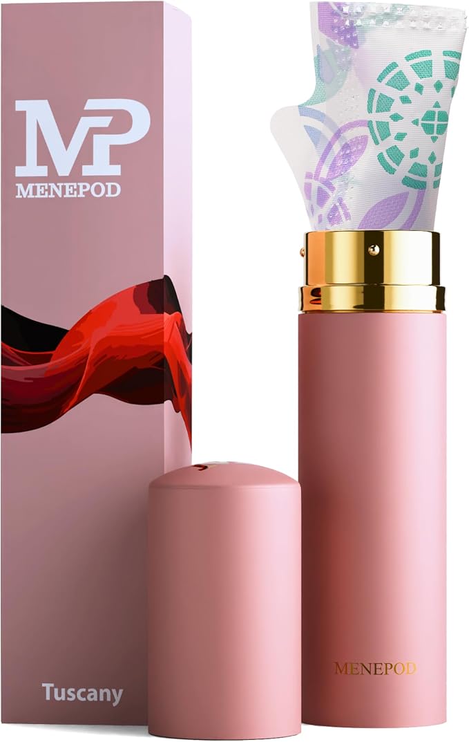 Luxury Tampon Holder For Purse,Cigarette Case,Pad and Bag Storage,Feminine Care,Discreet Travel Essentials Organizer Accessory Ideal for Women, Ladies, and Girls (Velvet Rose)