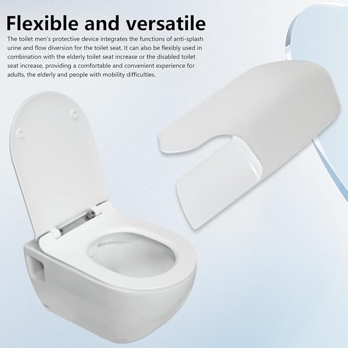 2026 New Toilet Seat Pee Guard Accessory, Stops Splashing for Men, Disability Care & Potty Training