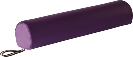 Master Massage 6"x26" 3/4 Round Massage Bolster - Purple, 1count