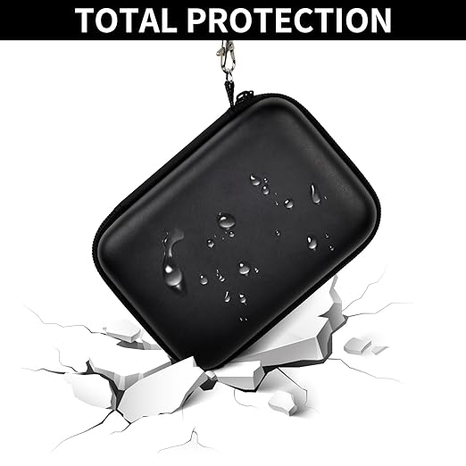 PAIYULE Travel Case for R36S/ RG353V/ RG353VS/ Game Boy Retro Handheld Game Console, Handheld Emulator Storage Holder Organizer, Android Game Console Carrying Bag (Box Only)