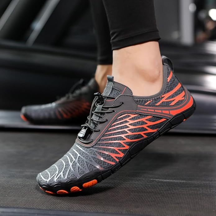 ELETON Barefoot Shoes Women Men Footwear, Wide Toe Box Hiking Zero Drop Non-Slip Quick-Dry River Boat Pool Beach Water Shoes, Lightweight Swimming Running Walking Sneakers Unisex