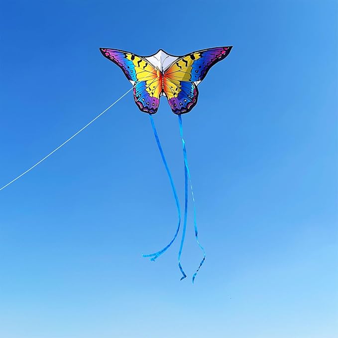 HONBO Butterfly Kites for Kids & Adults, Easy to Fly for Beginners, Each Kite with 300ft Line Handle,Beginner Kite for Kids Ages 4-8,Beach Kites for Outdoor Activities & Family Trip