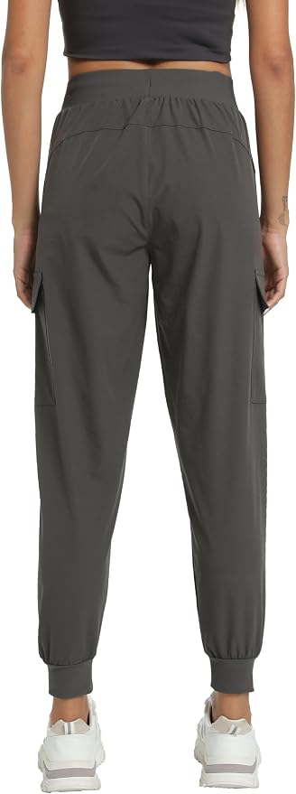 Women's Joggers Cargo Pants Lightweight Quick Dry Hiking Running Pants for Athletic Casual & Outdoor