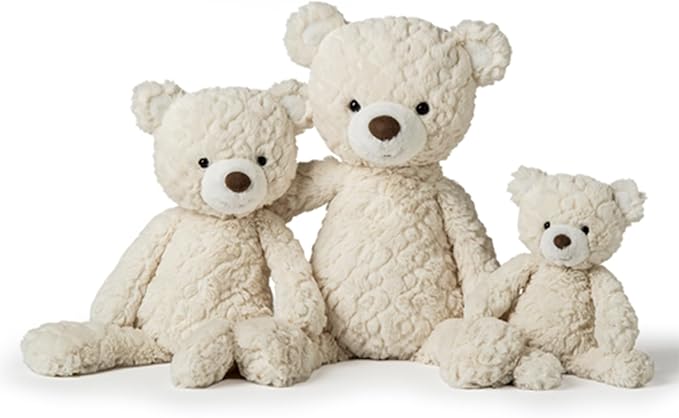 Mary Meyer Putty Bear Medium Teddy Bear Soft Toy, Cream