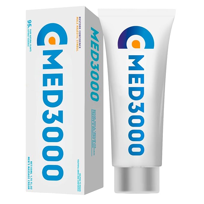 Irvy XXL Power Enlargement Cream – Med3000 Gel for Men for Strength & Performance