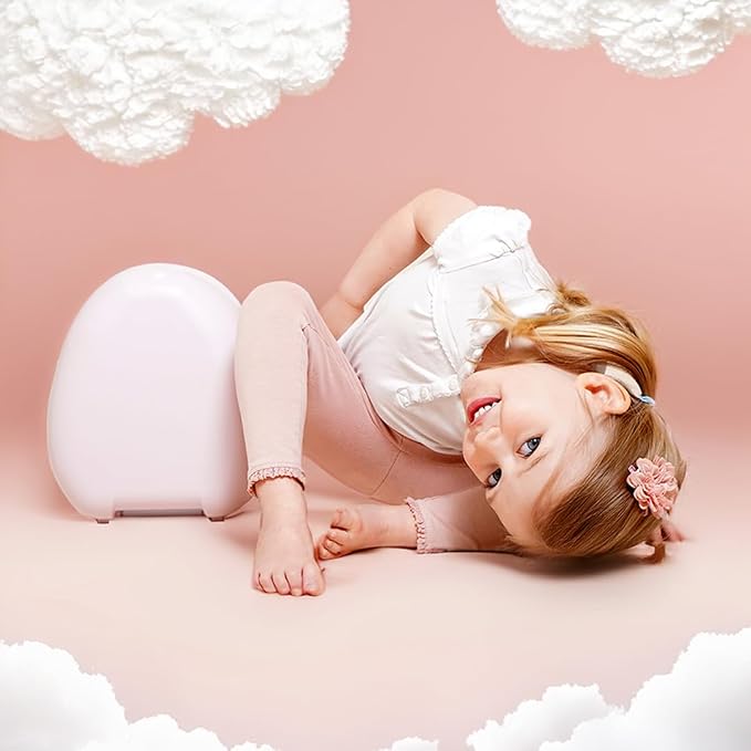My Carry Potty - Blush Pink Travel Potty, Award-Winning Portable Toddler Toilet Seat for Kids to Take Everywhere