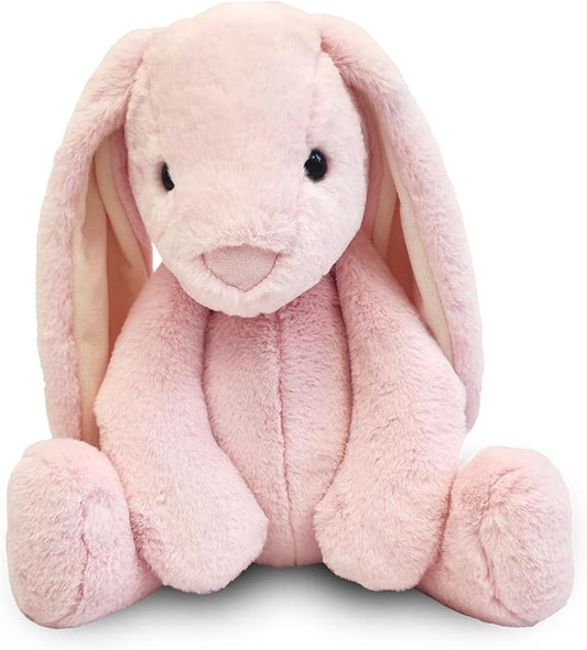 World's Softest Plush BriBri Bunny, Rose, Lushee, X-Large, 20" Stuffed Animal for Baby, Toddler, Kids, Adults - Soft, Huggable Stuffed Bunny- Adorable Toy Made from Kid-Friendly, Quality Materials