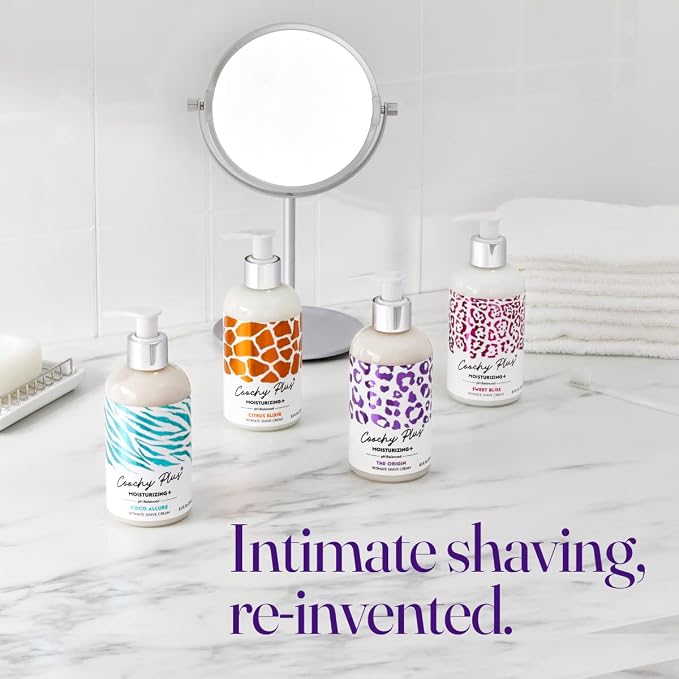 IntiMD Coochy Plus Intimate Shaving Complete Kit - The Origin & Organic After Shave Protection Soothing Moisturizer Mist - Antioxidant Formula Prevents Razor Burns, Itchiness & Ingrown Hair