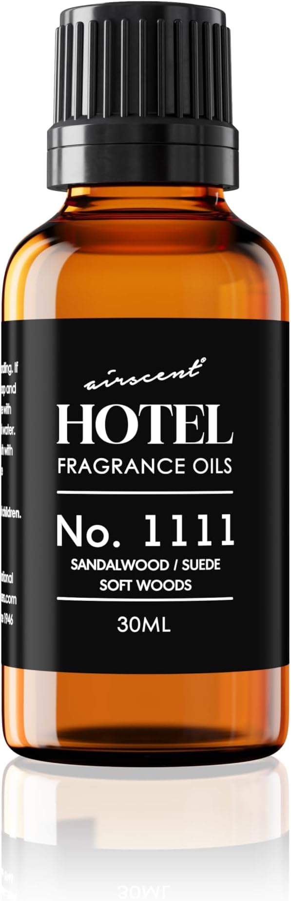 AirScent My Way Diffuser Oil No. 1111 Inspired by the 1 Hotel - 30 mL | Sandalwood Suede Soft Woods - Hotel Fragrance Oil for Ultrasonic and Waterless Diffusers and Crafting - 1 fl oz Bottle