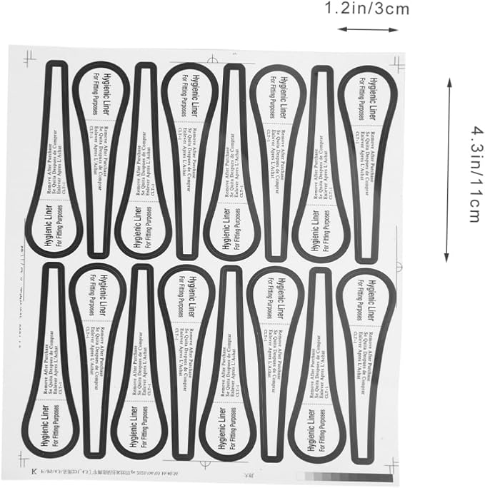 100pcs Protective Lingerie Panty Liner Adhesive Sticker for Swimwear Adhesive Thong