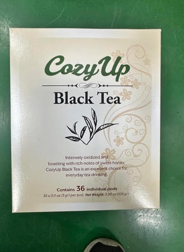 Cozy Up Black Tea K-Cup Pod, 36-Count, Compatible with Keurig Brewers