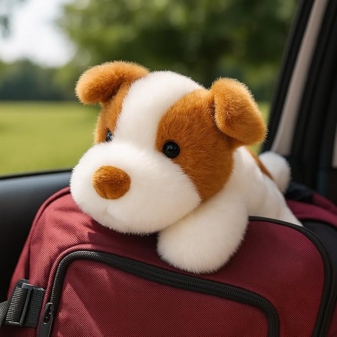 Adorable Plush Dog Stuffed Animal Soft Stress Relief Plush Toy Cute Birthday Gifts for Boys Girls Kids Toddlers