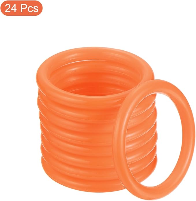 PATIKIL Carnival Ring-Toss Rings Plastic Hoops for Outdoor Party Favor Game Booth