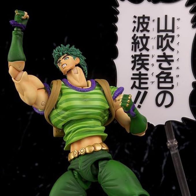JJBA Figure Jonathan Joestar Super Action Statue 6.69" Movable Anime Figurine Jonathan Joestar Action Figure Desktop Decoration Collectibles Gift