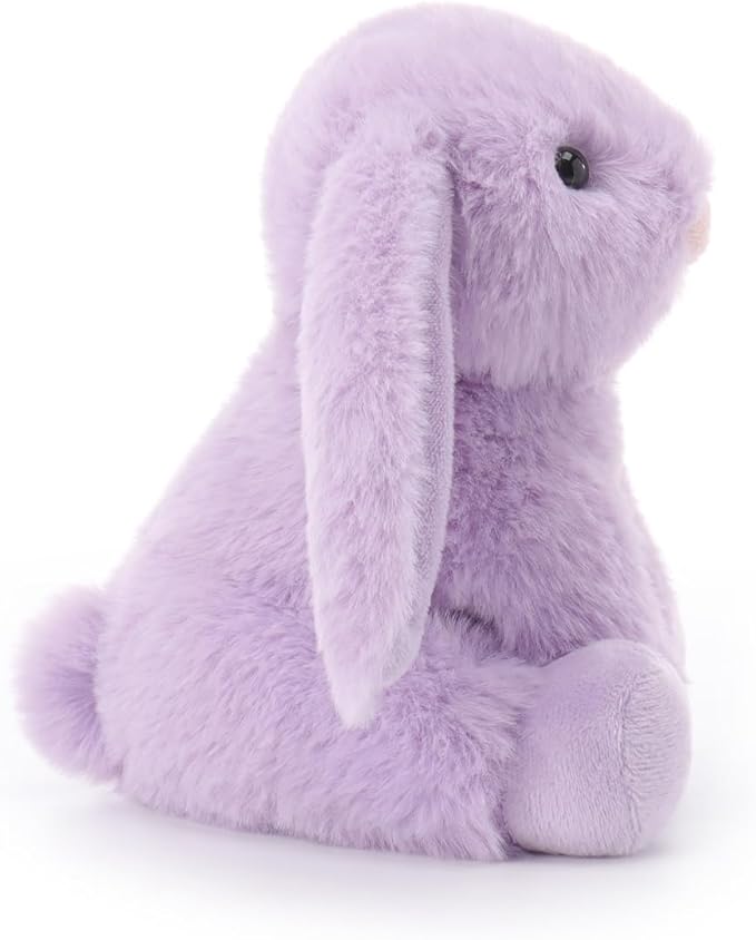 Apricot Lamb Purple Bunny Stuffed Animals for Kids, Soft Cute Plush Toys for Baby Girl and Boy, 6 Inches