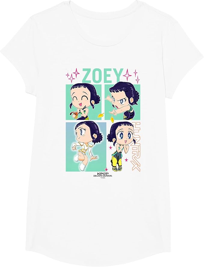 Kpop Demon Hunters Zoey Officially Licensed T-Shirt
