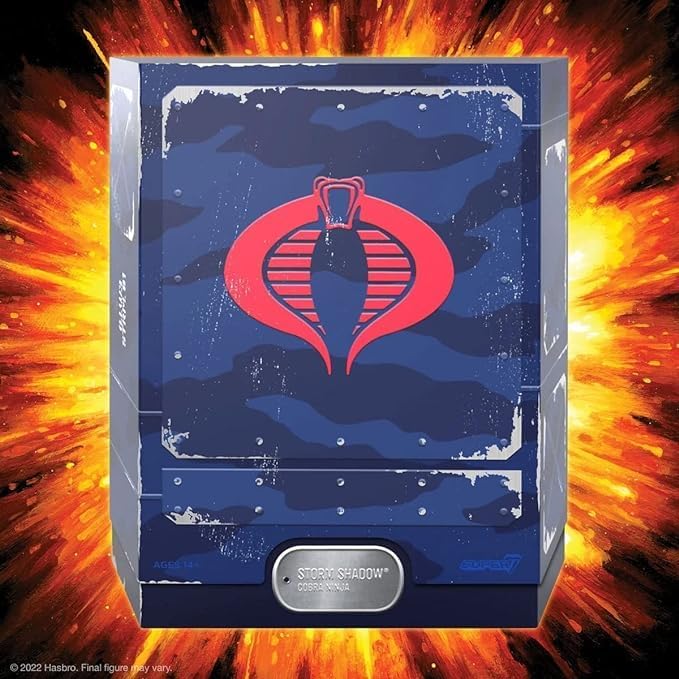 Super7 ULTIMATES! G.I. Joe Cobra Trooper - 7" G.I. Joe Action Figure with Accessories Classic Cartoon Collectibles and Retro Toys