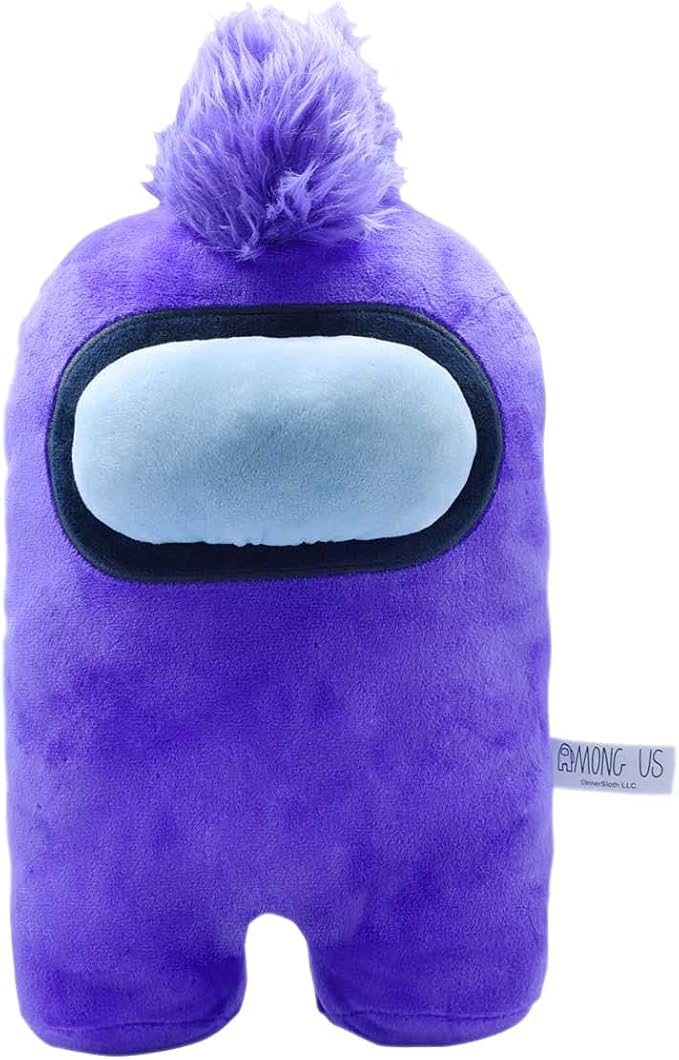 Among Us Mega 12″ Plush Purple (Mohawk) – Officially Licensed Oversized Kids & Collector Plush Toy