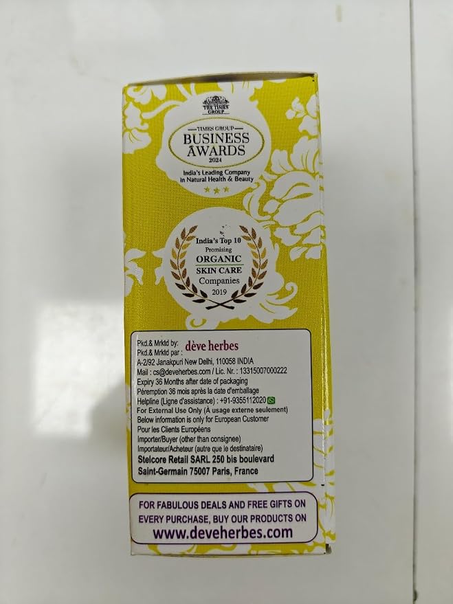 dève herbes Almond Oil (Prunus dulcis) with Glass Dropper | Cold Pressed | Pure | Natural | for Diluting Essential Oils | for Skin & Massage | Non-Sticky | Lightweight | Unisex | 15ml (0.50 oz)