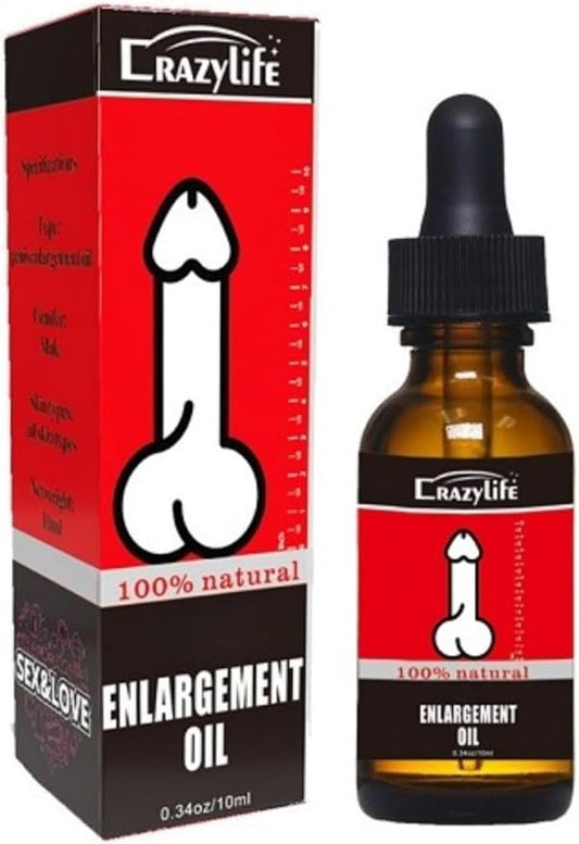 Big XXXL Men's Enlarging Essential Oil - Extra Strength Power Enlarge Massage Gel - Strengthening Enlargement Cream for Huge Enhanced Size, Thickness, Strength, and Prolonged Performance (prd)