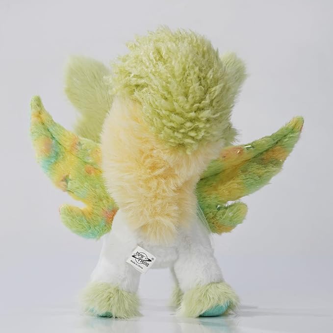 Wizarding Forest Fairy Plush Doll Series, 9 inch Fantasy Collectible Plush Toy with Wings and Tail, Soft Stuffed Animal for Kids, Girls, and Collectors - Aestivation