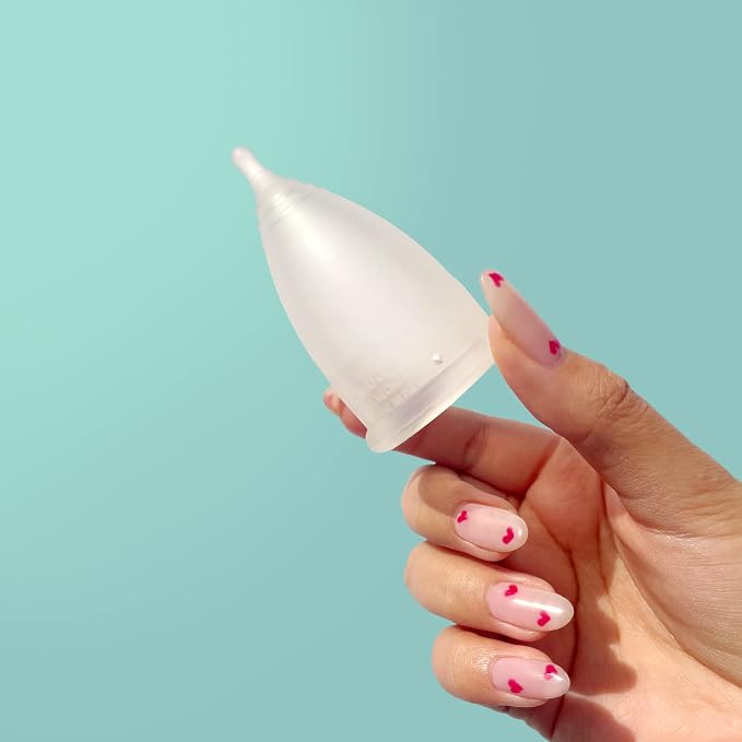 Menstrual Cup - Super Soft and Flexible -100% Medical Grade Silicone -Free from BPA - Wear up to 12 Hours - Made in USA (Model 1 - Medium)