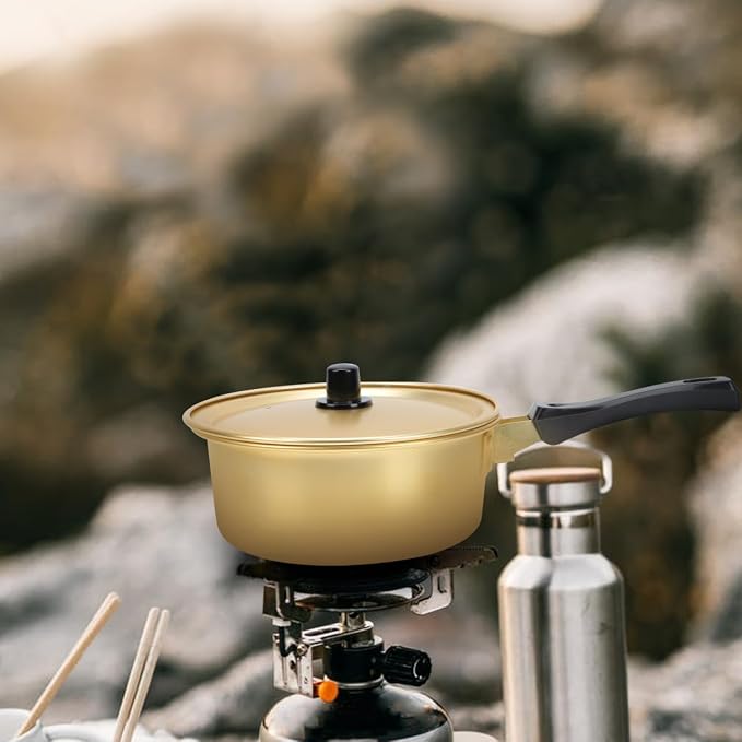PRETYZOOM Ramen Pot Aluminum Lid Electric Hot Pot Korean Cooking Gadget Soup Maker