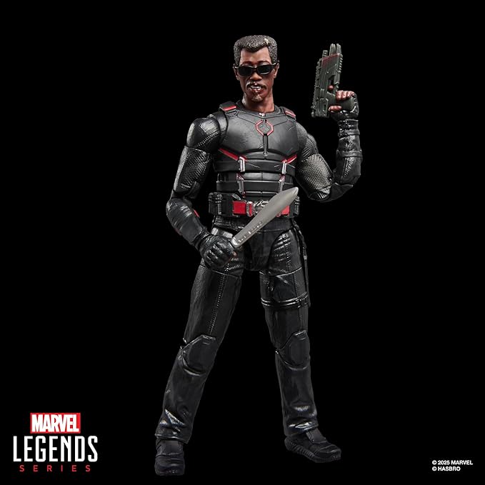 Marvel Legends Series Marvel's Blade, Marvel Studios' Deadpool & Wolverine Movie Collectible 6-Inch Action Figure Gift