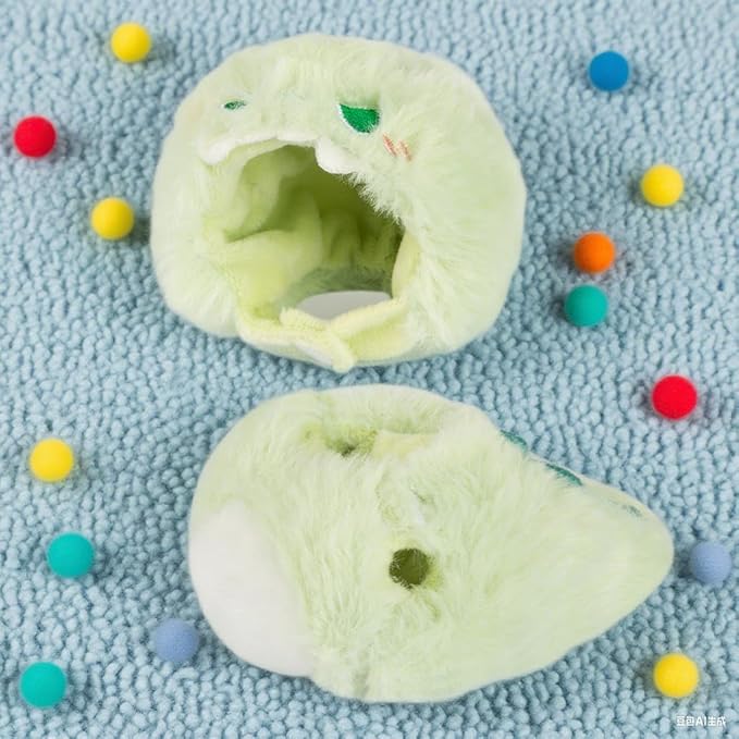 17cm Doll Clothes for Labubu - Plush Clothes for Dolls Outfit - Accessories for 17cm Dolls Clothes -Cute Dinosaur Costume, No Doll Included