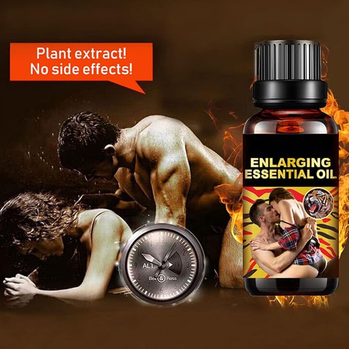 Men Massage Oil for Sex -Sexual Enhancement Erection Penisgrowth Oil Longer Thicker Penis Massage Men Energy for Care Delay Performance Boost Strength (Grape Oil)