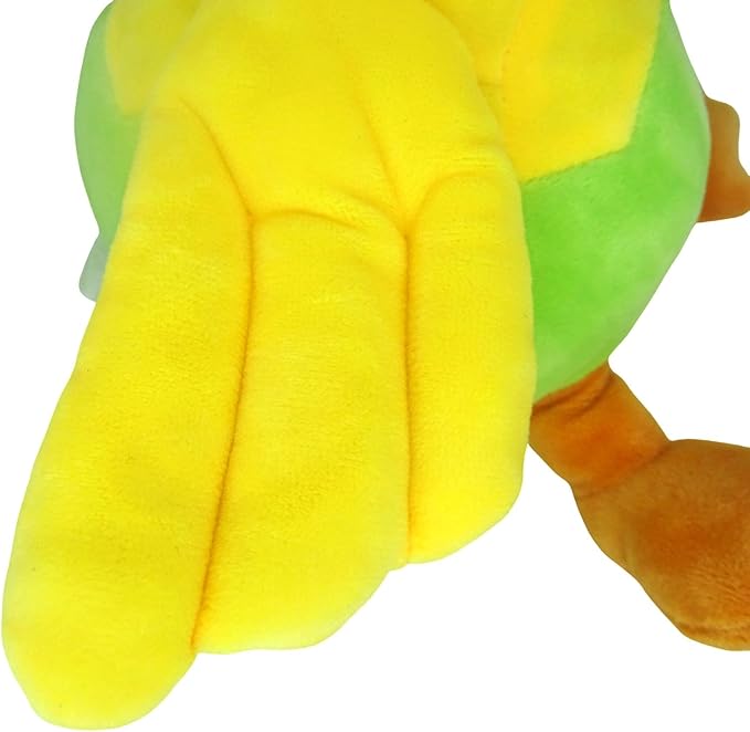 Talking Repeat Duck, Music Song Duck, Plush Toy Duck, Stuffed Animal, Plush Duck, Smart Toy Duck ，Adorable Interactive Duck Toy (Red Headdress)