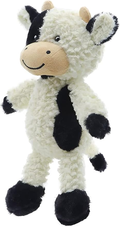 Cow Stuffed Animal Plush Doll Toy 11.8 inch for Girls Boys Christmas Children's (Cow Stand)