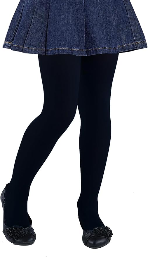 CHUNG Girls Footed Tights Light Weight Stretchy 60D Multi Candy Color Stage Play Costumes 2-12Y