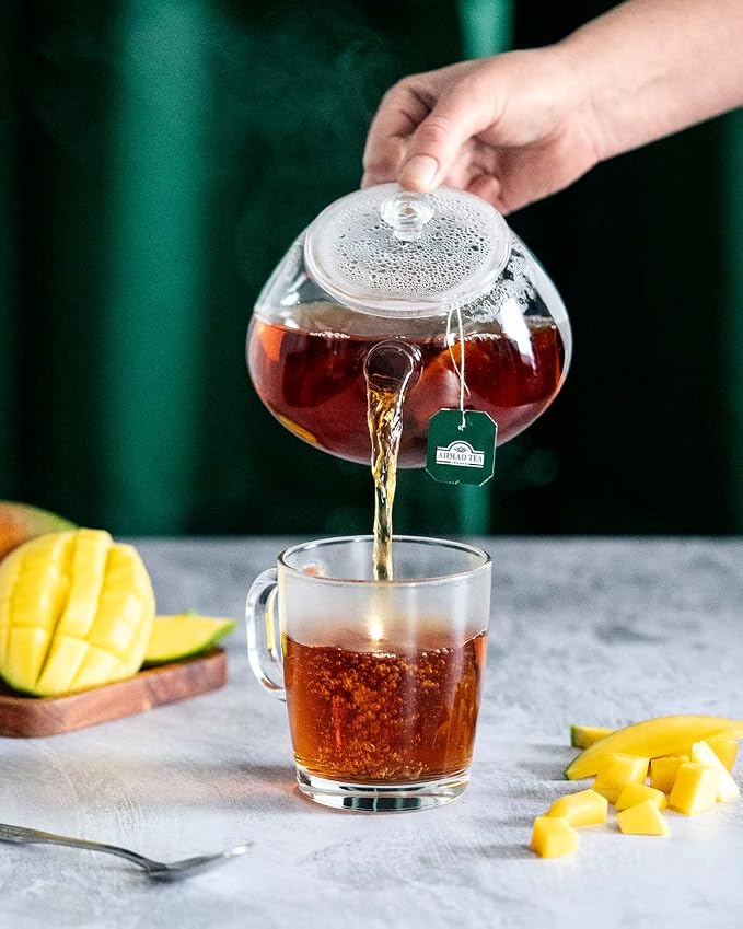 Ahmad Teas - Mango Black Tea 1.4oz - 20 Tea Bags (Pack of 2)