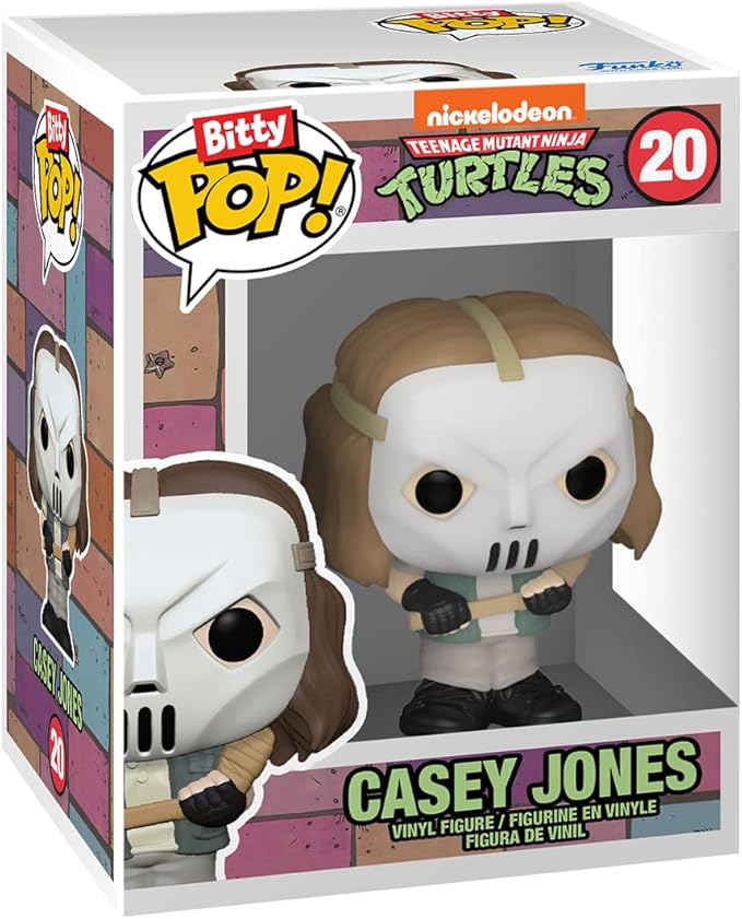 Funko Bitty POP! Teenage Mutant Ninja Turtles (TMNT) - Shredder, 4-Pack - 8-Bit Raphael, 8-Bit Donatello, 8-Bit Leonardo and A Surprise Mystery Mini Figure - 0.9 Inch (2.2 Cm) Collectable - Gift Idea