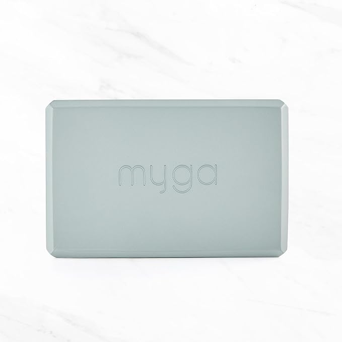 MYGA Yoga Block,Lightweight EVA Foam Yoga Brick,High Density Non-Slip Block for Yoga Poses, Pilates, Balance and Flexibility