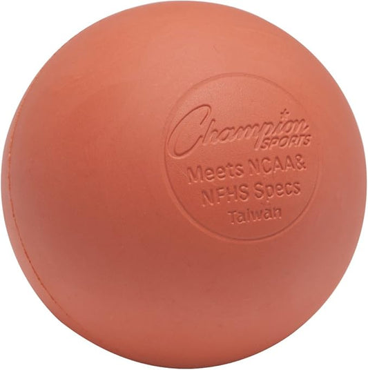 Champion Sports Lacrosse Balls – Official Size SEI Certified, Multi-Color Packs of 3, 6, or 12 for Practice & Games