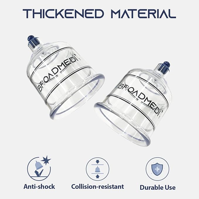 Premium Cupping Therapy 30 Cups Set, Including Pump Handle, Extension Tube, Massage Sticks, Made in Korea
