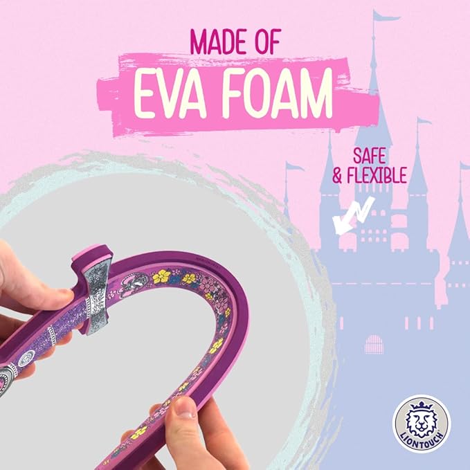 Liontouch - Unicorn Princess Sword for Girls - 3-6 Years | Medieval Style Toy for Pretend Play for Toddlers with Flowers & Gemstones | Safe & Durable Foam Accessory for Royal Dress Up & Costumes