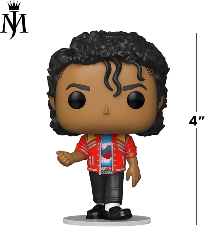 Funko Pop! Rocks: Michael Jackson - Beat It - Collectable Vinyl Figure - Gift Idea - Official Merchandise - Toys for Kids & Adults - Music Fans - Model Figure for Collectors