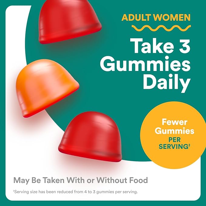 SmartyPants Prenatal Multivitamin Gummies - Improved Formula: Omega 3 (DHA/EPA), Methylfolate, Biotin, Vitamin D3, C, Vitamin B12, B6, Vitamin A, K & Zinc, Gluten Free, 120 Count (40 Day Supply)