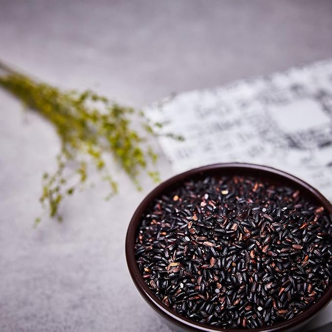 Premium Black Rice [ Korean Foods ] Organically Grown, Healthy Vegan Grains, Non GMO, No Pesticide [ JRND Foods ]
